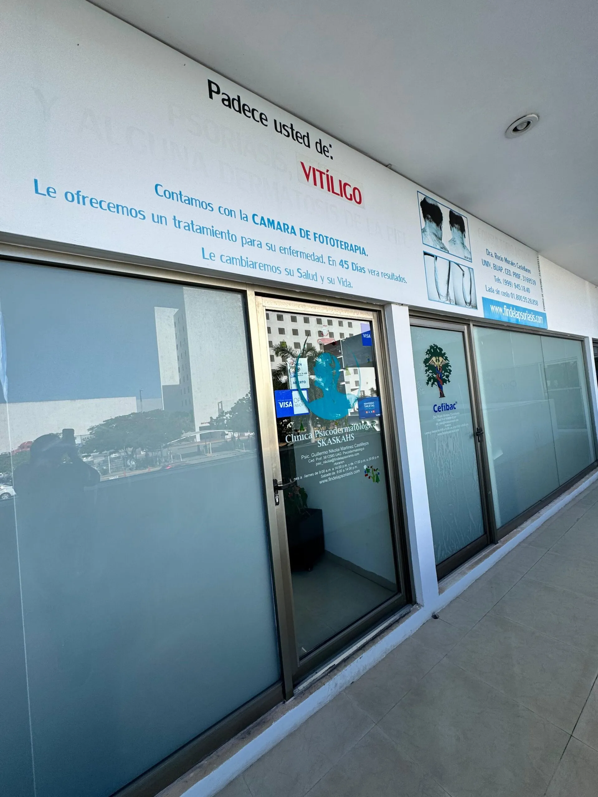 Imagen de Clinica exterior relacionada con el tratamiento de psoriasis